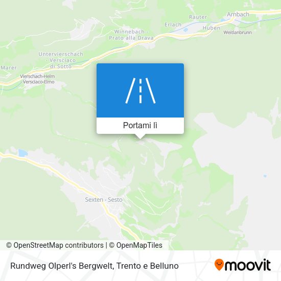Mappa Rundweg Olperl's Bergwelt