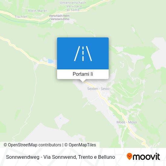 Mappa Sonnwendweg - Via Sonnwend