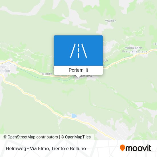 Mappa Helmweg - Via Elmo