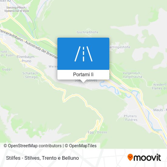 Mappa Stilfes - Stilves