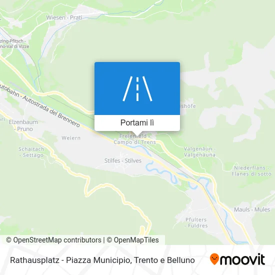 Mappa Rathausplatz - Piazza Municipio