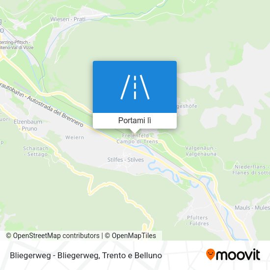 Mappa Bliegerweg - Bliegerweg