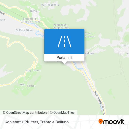 Mappa Kohlstatt / Pfulters