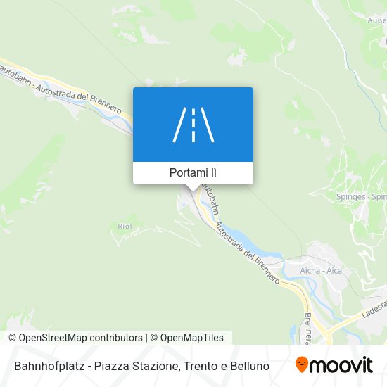 Mappa Bahnhofplatz - Piazza Stazione