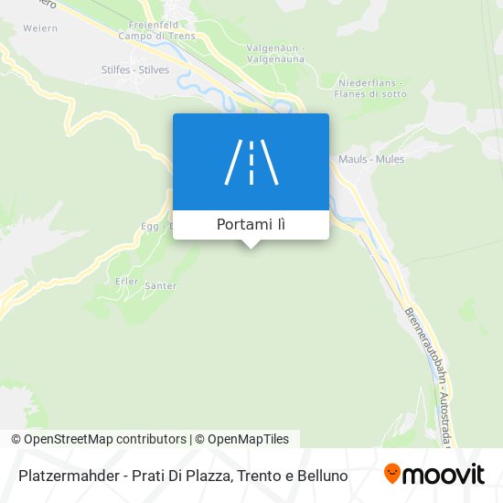 Mappa Platzermahder - Prati Di Plazza