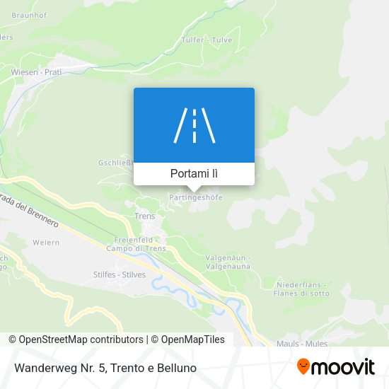 Mappa Wanderweg Nr. 5