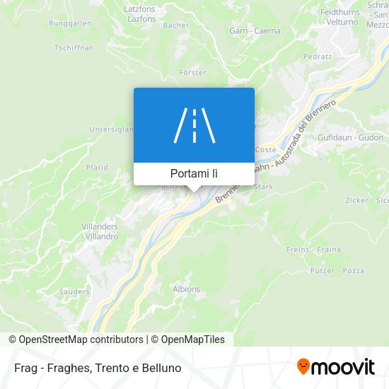 Mappa Frag - Fraghes