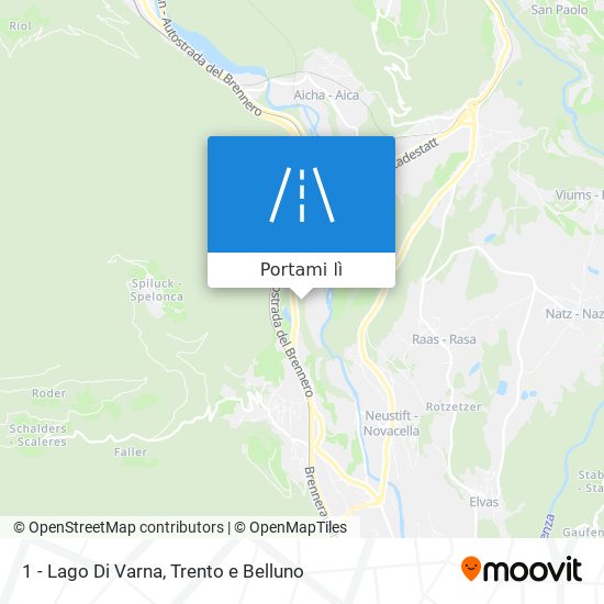 Mappa 1 - Lago Di Varna