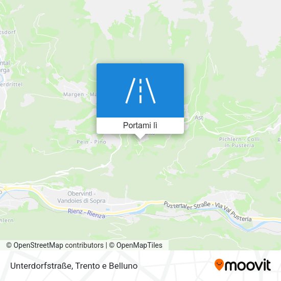 Mappa Unterdorfstraße