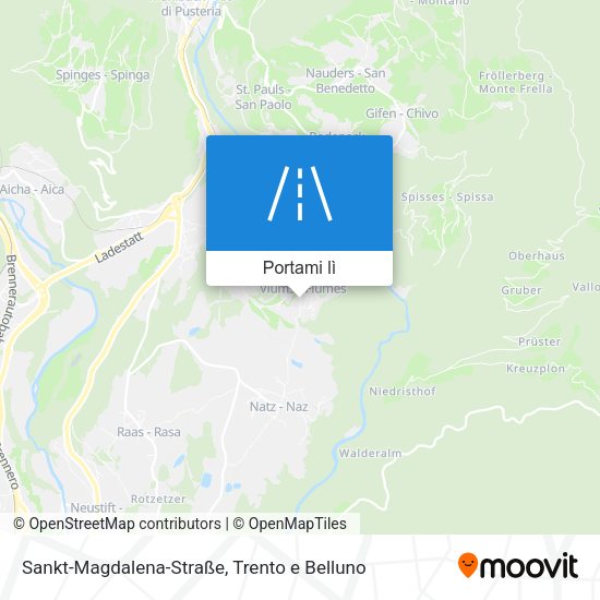 Mappa Sankt-Magdalena-Straße