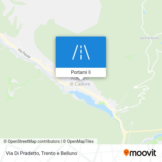 Mappa Via Di Pradetto