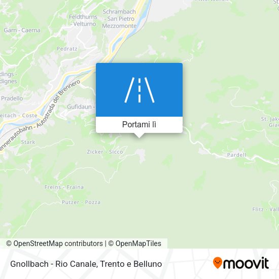 Mappa Gnollbach - Rio Canale