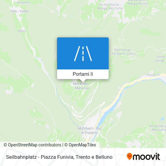 Mappa Seilbahnplatz - Piazza Funivia