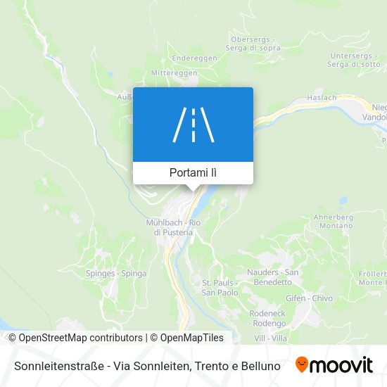 Mappa Sonnleitenstraße - Via Sonnleiten