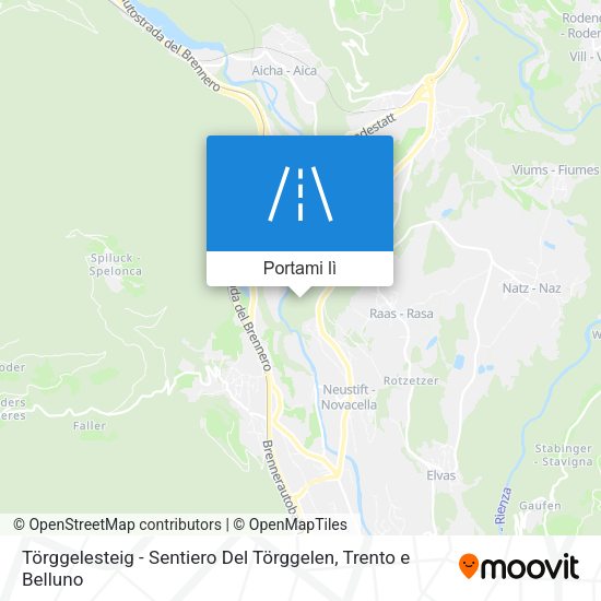 Mappa Törggelesteig - Sentiero Del Törggelen