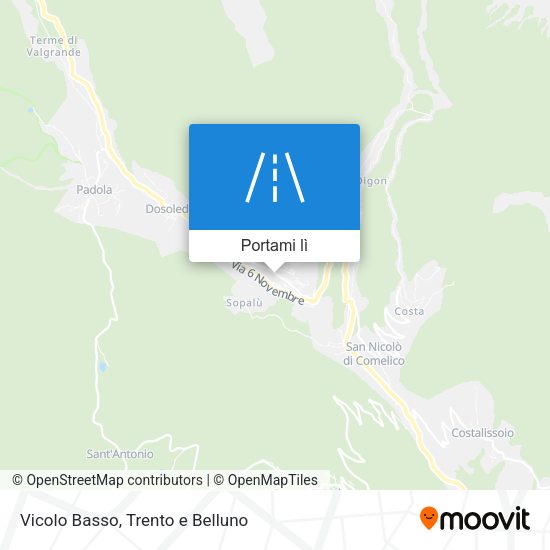 Mappa Vicolo Basso