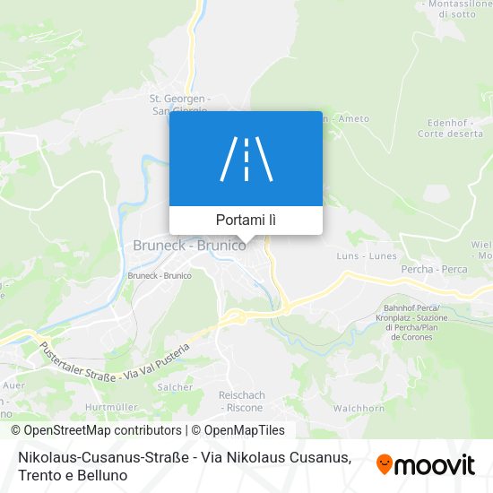 Mappa Nikolaus-Cusanus-Straße - Via Nikolaus Cusanus