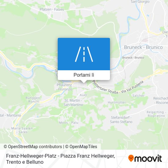 Mappa Franz-Hellweger-Platz - Piazza Franz Hellweger