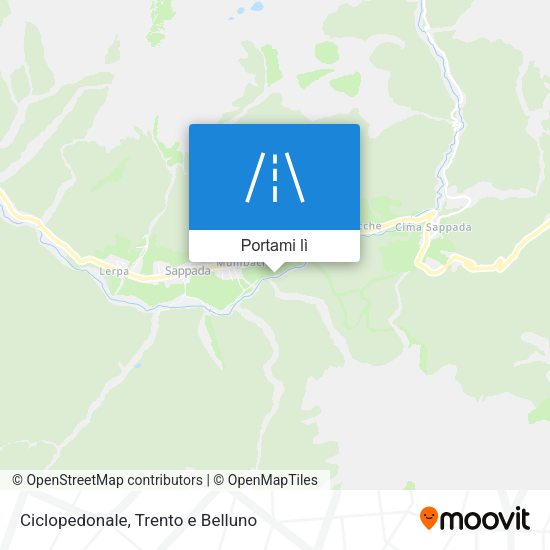 Mappa Ciclopedonale
