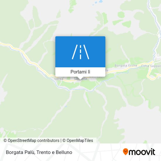 Mappa Borgata Palù