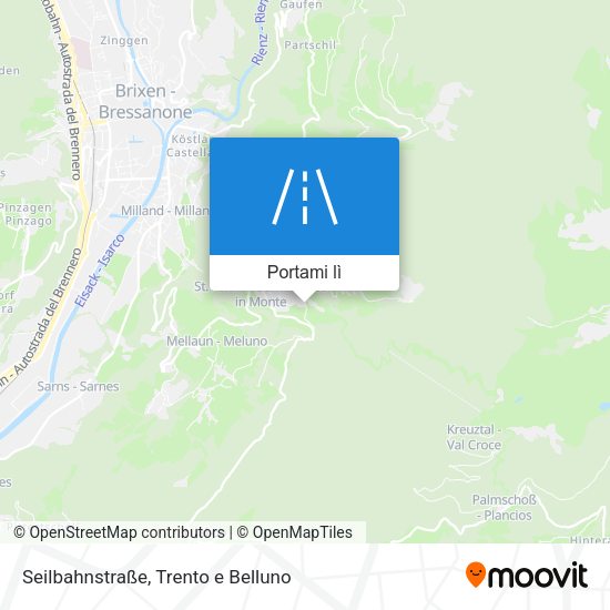 Mappa Seilbahnstraße