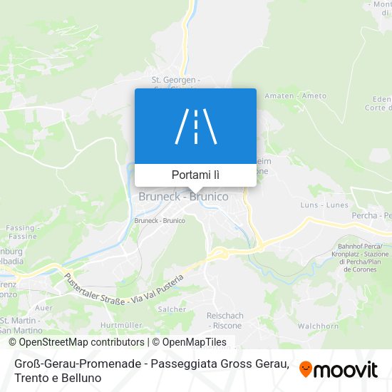 Mappa Groß-Gerau-Promenade - Passeggiata Gross Gerau