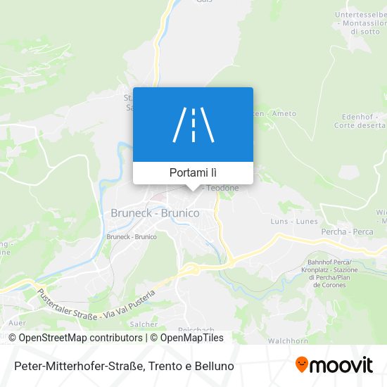 Mappa Peter-Mitterhofer-Straße