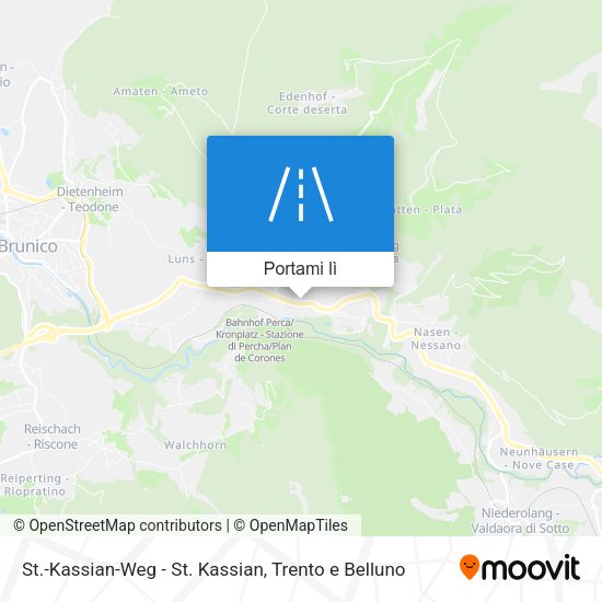 Mappa St.-Kassian-Weg - St. Kassian