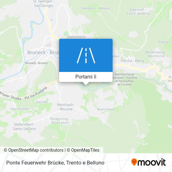 Mappa Ponte Feuerwehr Brücke