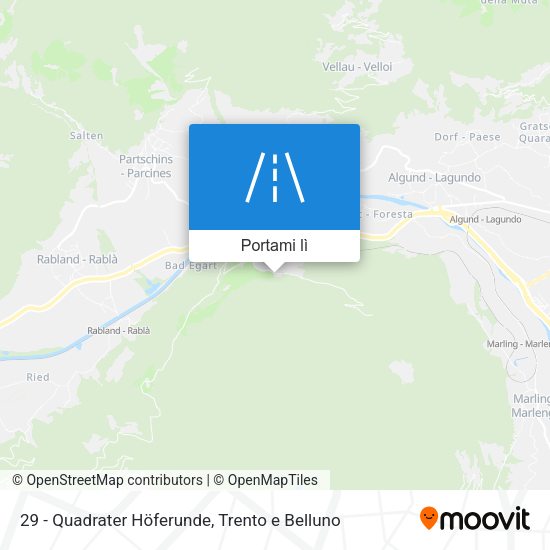 Mappa 29 - Quadrater Höferunde