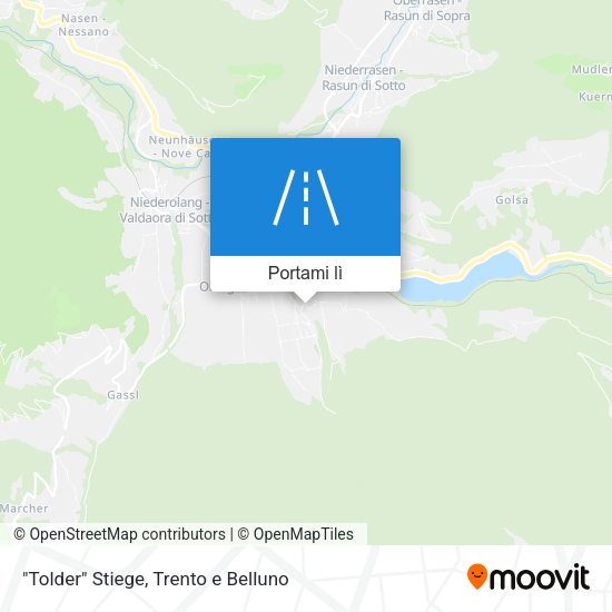 Mappa "Tolder" Stiege