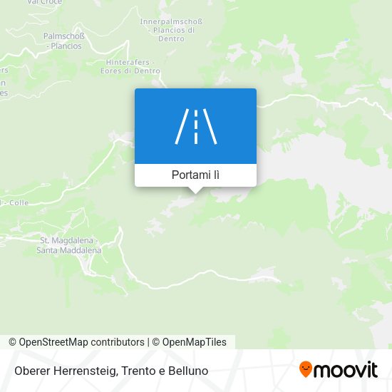 Mappa Oberer Herrensteig