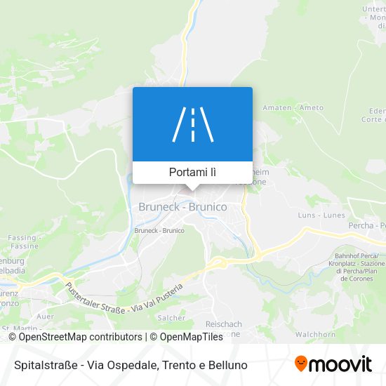 Mappa Spitalstraße - Via Ospedale