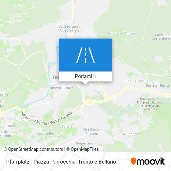 Mappa Pfarrplatz - Piazza Parrocchia