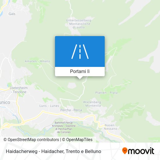 Mappa Haidacherweg - Haidacher