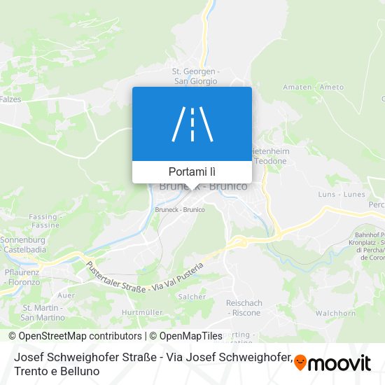 Mappa Josef Schweighofer Straße - Via Josef Schweighofer