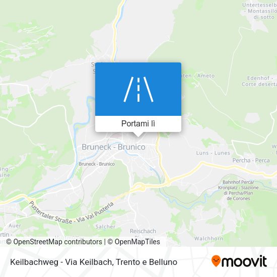 Mappa Keilbachweg - Via Keilbach
