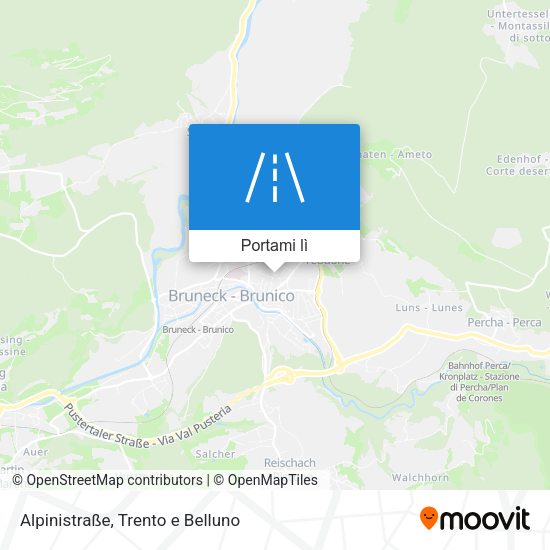 Mappa Alpinistraße