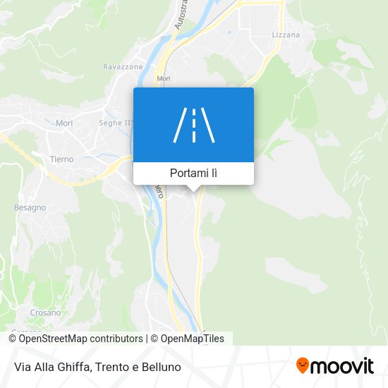 Mappa Via Alla Ghiffa