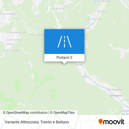 Mappa Variante Attrezzata