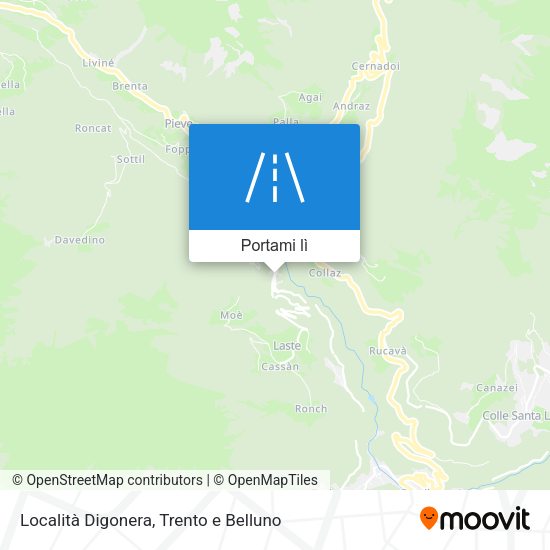 Mappa Località Digonera