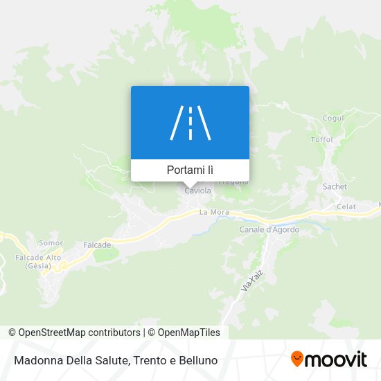 Mappa Madonna Della Salute