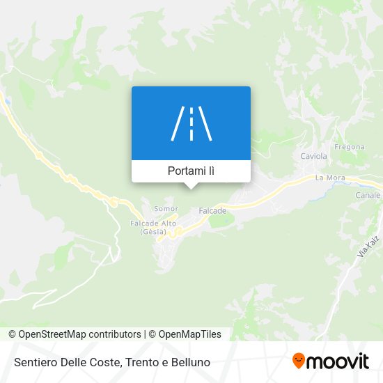 Mappa Sentiero Delle Coste