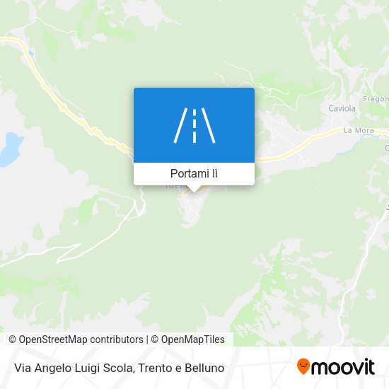 Mappa Via Angelo Luigi Scola
