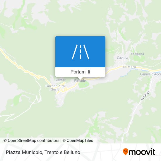Mappa Piazza Municpio