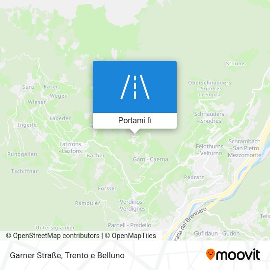 Mappa Garner Straße