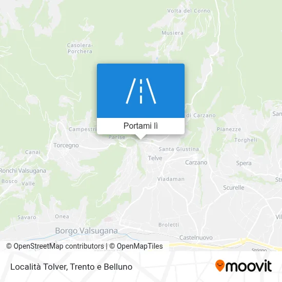 Mappa Località Tolver