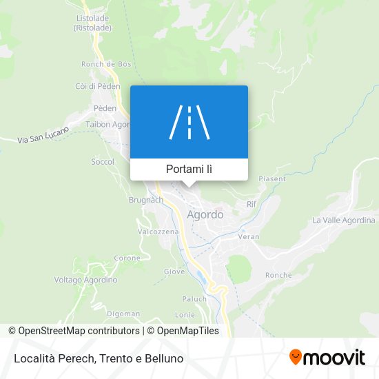 Mappa Località Perech