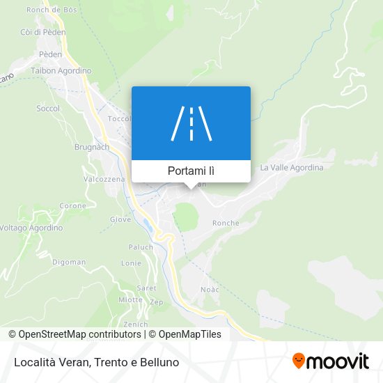 Mappa Località Veran