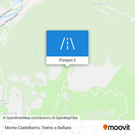 Mappa Monte Castelberto